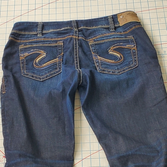 Silver Suki Skinny Slim Women's 34/31 Jeans Actual 35/31 Denim - Picture 11 of 12